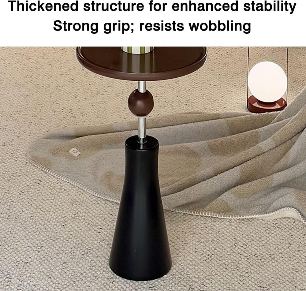 Movable Small Side Table for the Living Room or Bedside—Suitable as a Decorat...