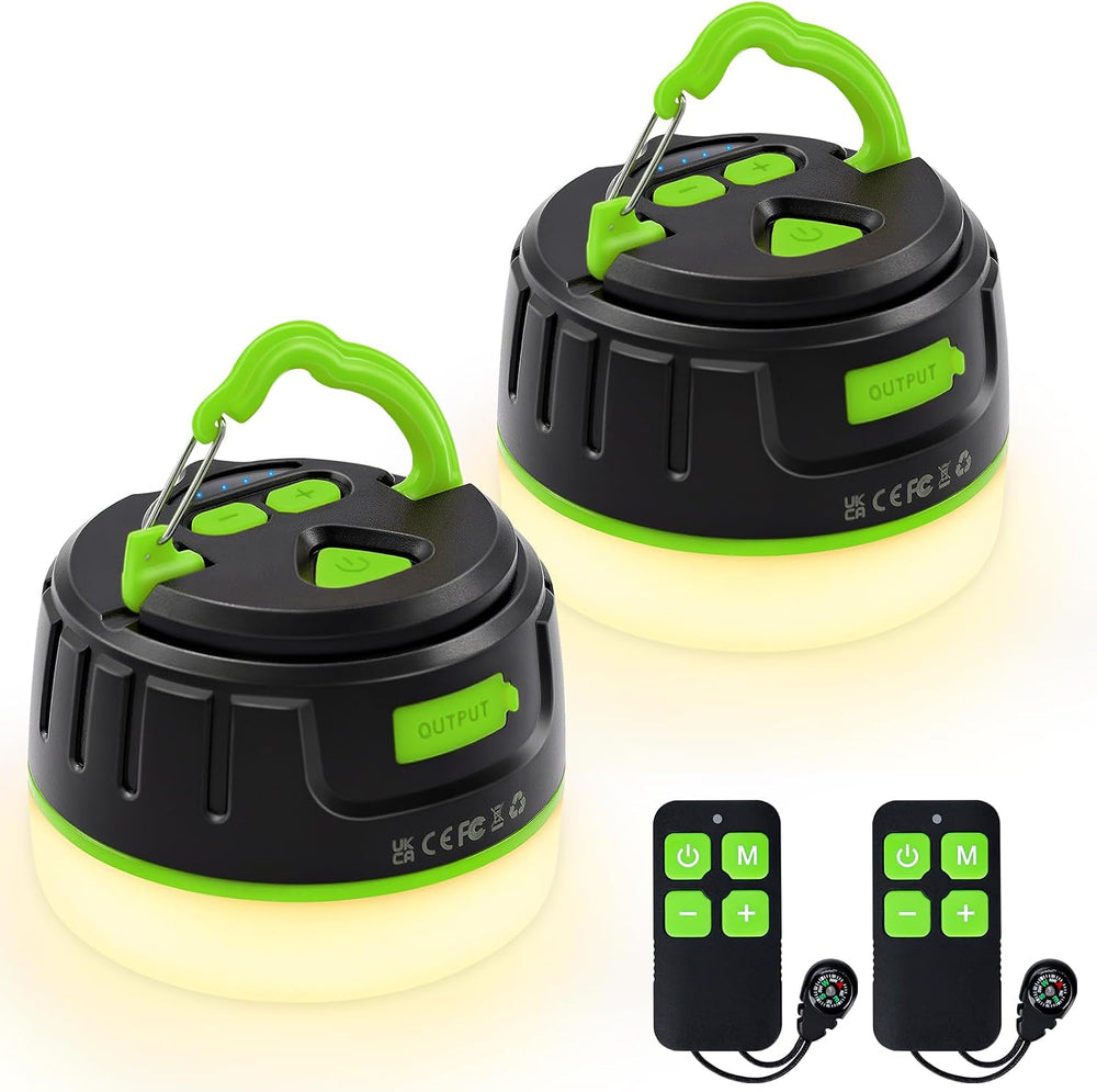 Sinvitron LED Camping Lantern Rechargeable with Remote Control - 1000LM 150H ...
