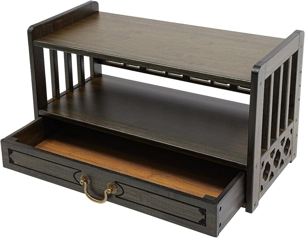 Altar Table with Drawer, Altar Shelf & Meditation Table for Spiritual, Ba...