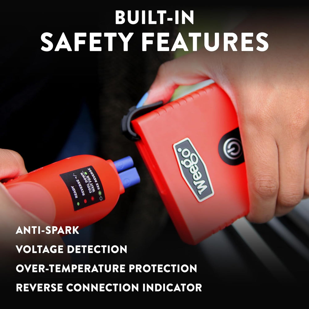 Weego 44s: 2100A Self-Use 12V Lithium Car Battery Jump Starter – USA-Engineer...