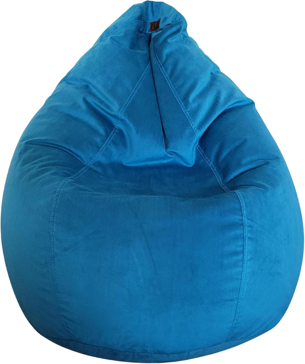 Dojo Teardrop Bean Bag Chair (Filled) - Plush Ultra Soft Giant Bean Bag for A...