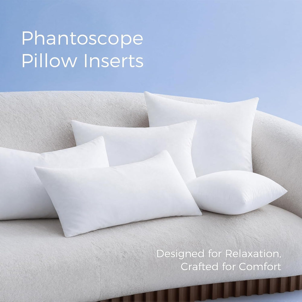 Phantoscope 16x36 Throw Pillow Insert, Lumbar Support Pillow for Couch Bed