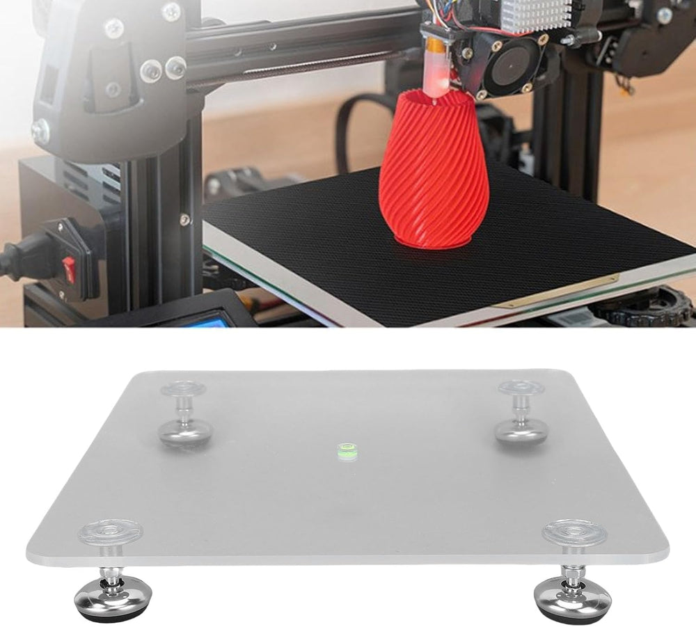 Generic Resin Leveling Table 29x26cm Acrylic Adjustable Resin Table Self Leve...