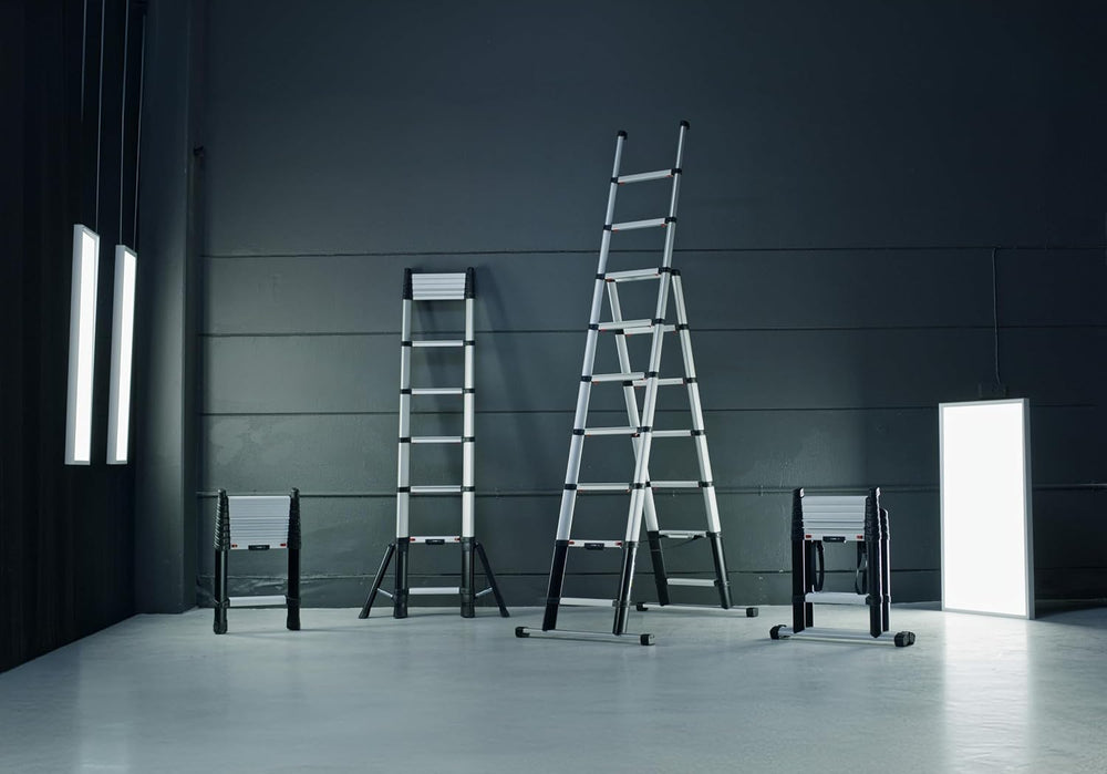 W.Steps Combi 7.5 FT | Telescopic Combination Ladder, ANSI Type 1A Certified