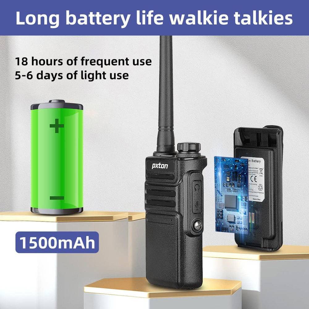 999S walkie talkies for Adults Long Range with Headphones(2 Pack)