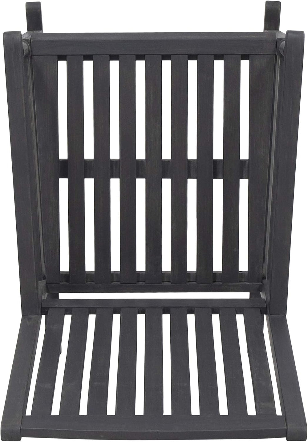 Great Deal Furniture GDFStudio Outdoor Acacia Wood Rocking Chairs (Set of 2),...