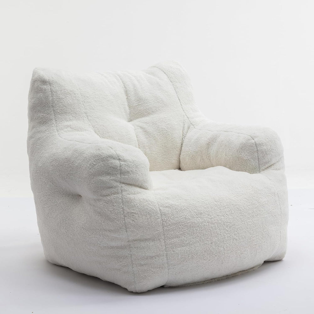 Hommoo Bean Bag Chair Large Bean Bag Chair for Adults with Armrest Comfy Bean...
