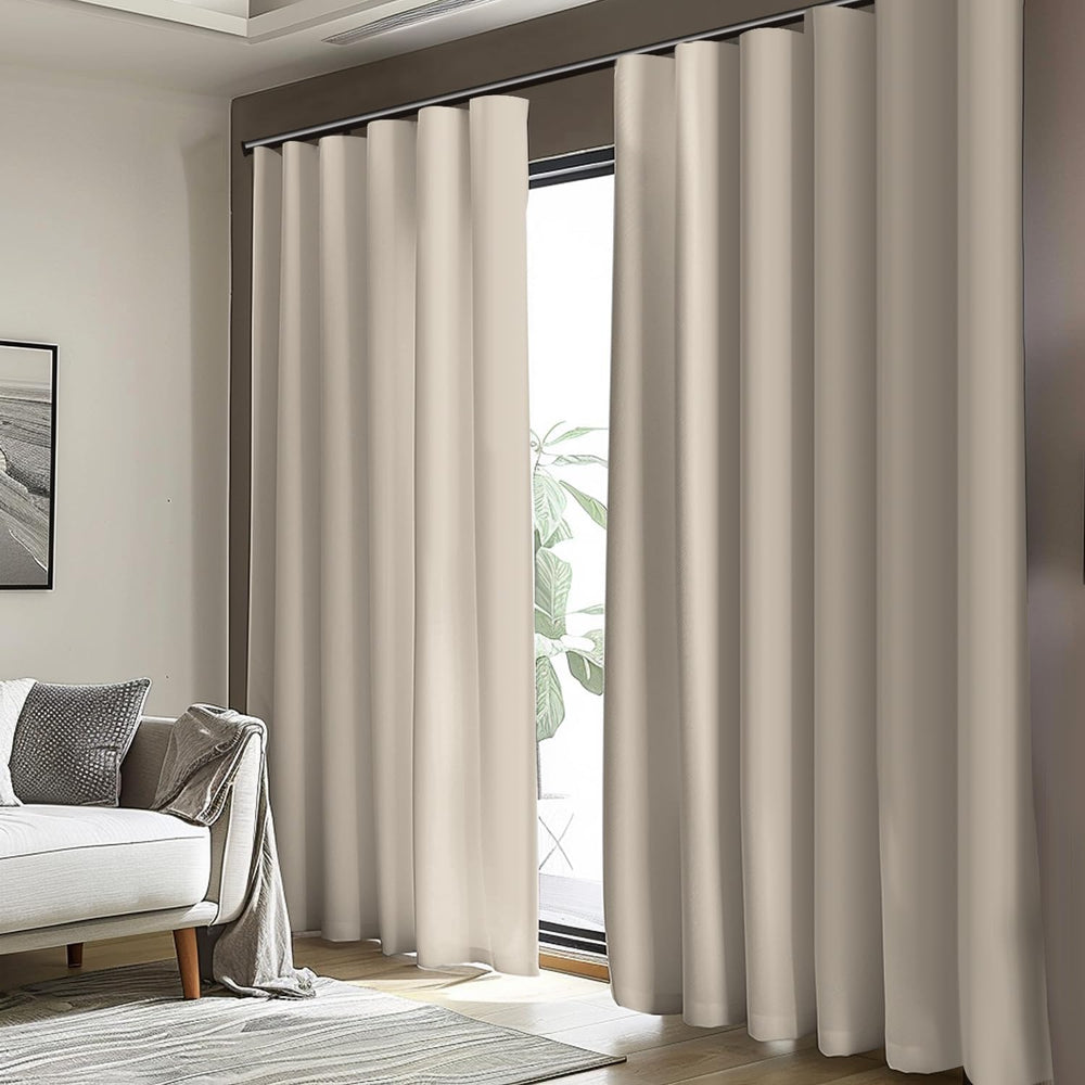 Room Divider Blackout Curtain Track Curtains Wall Dividers Panels Screen for ...