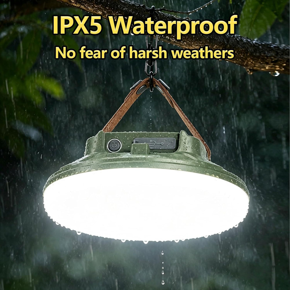 LED Camping Lantern Rechargeable 12000mAh, USB Charging & 4 Modes, Portab...