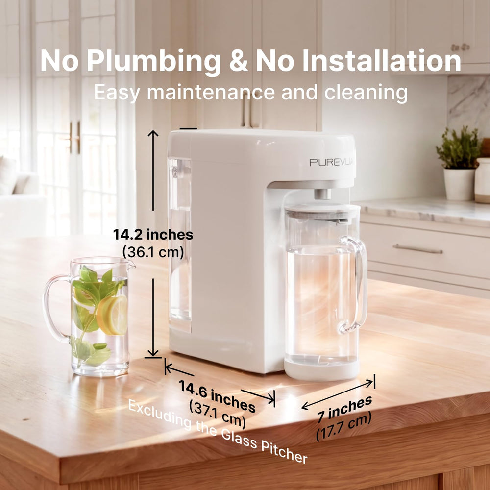 PR1-A Countertop UV Reverse Osmosis Water Filter System, RO Filtration