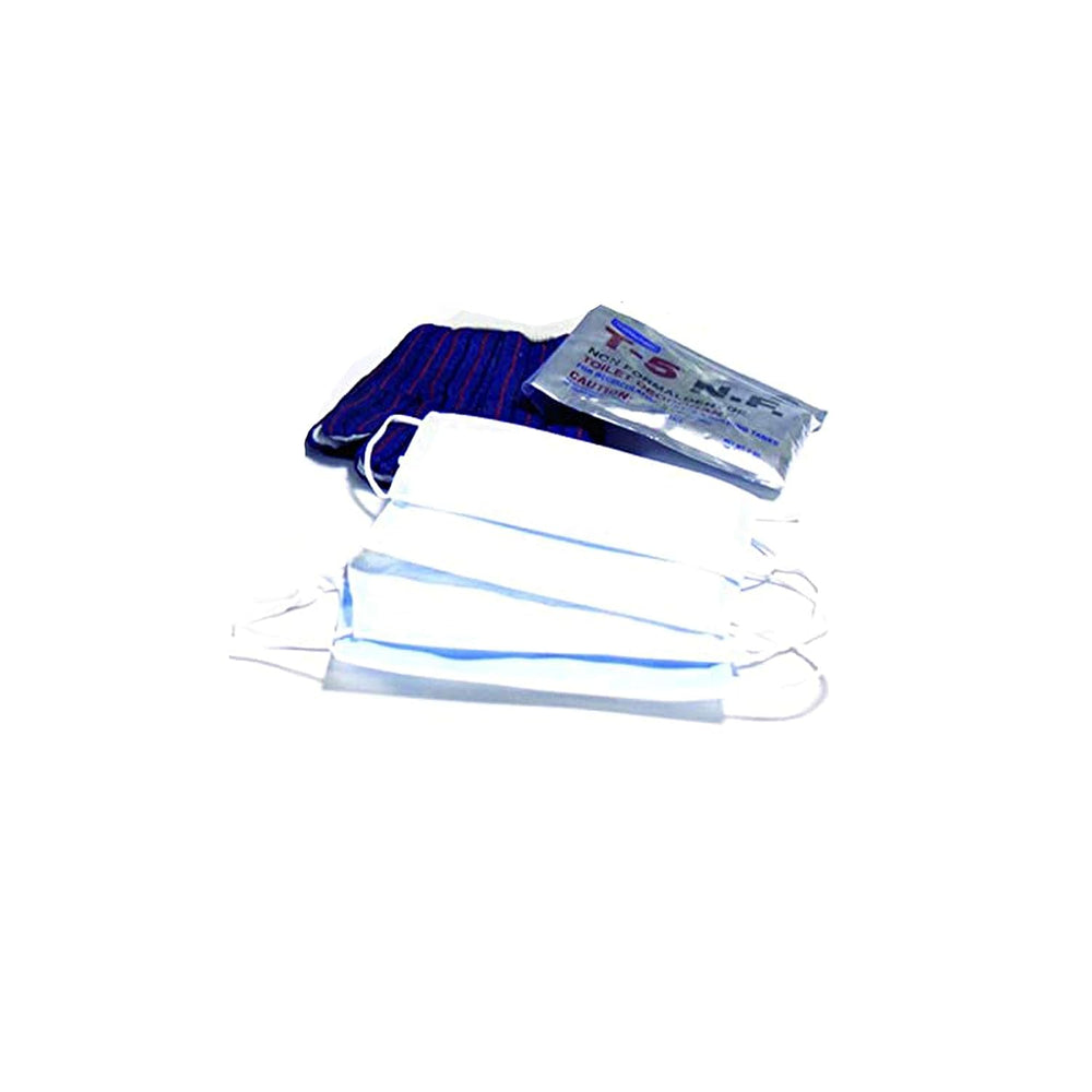 Deluxe Emergency Kit w/ Honey Bucket - 4 Person - KEX4P