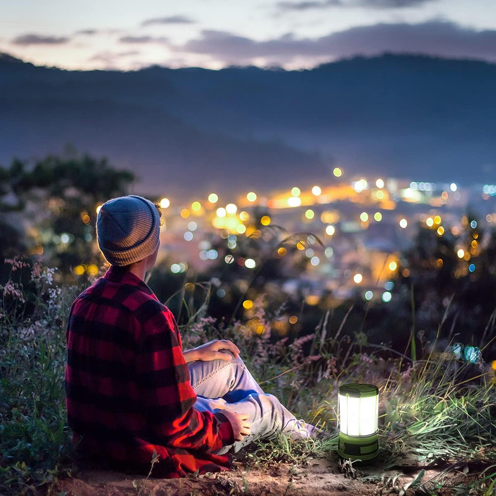 Lepro LED Camping Lantern Rechargeable or Battery Powered, 1000lm Camping Lig...