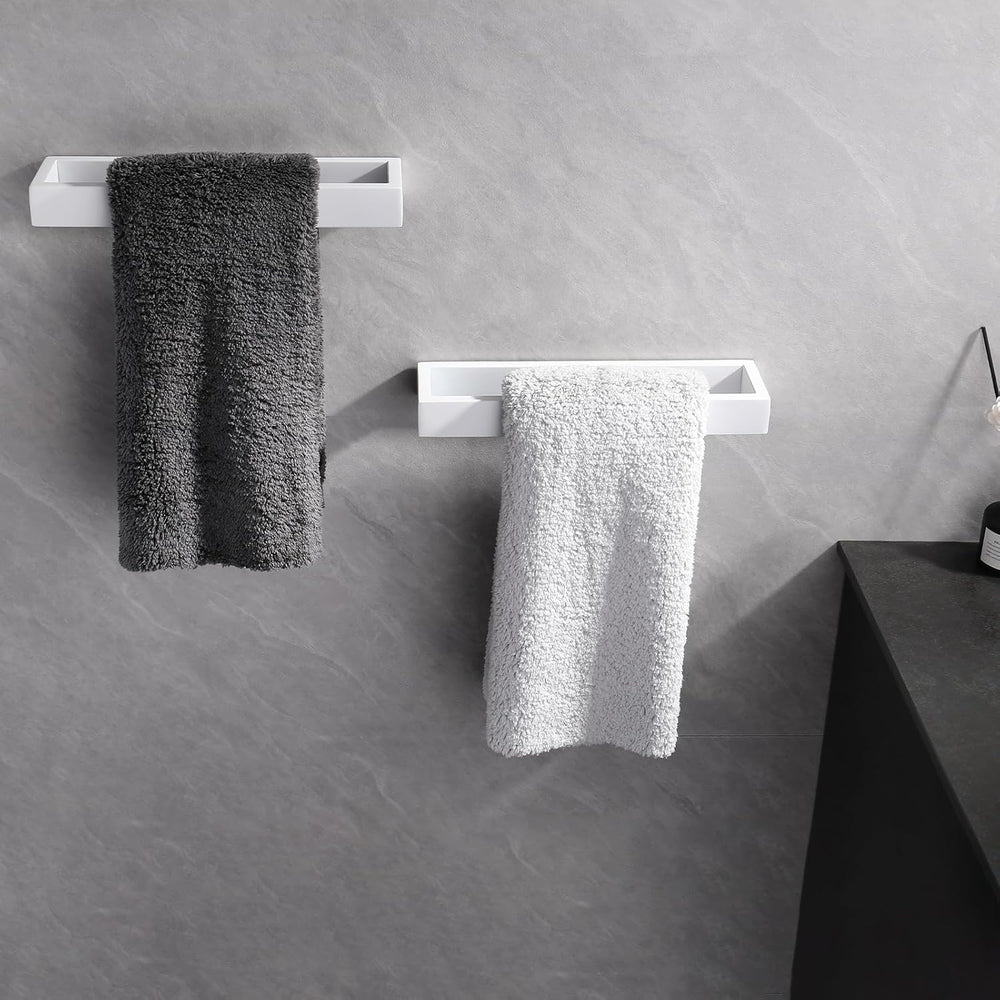 GERZWY Bath Towel Holder Stainless Steel Towel Hanger Wall Mount Towel Ring f...