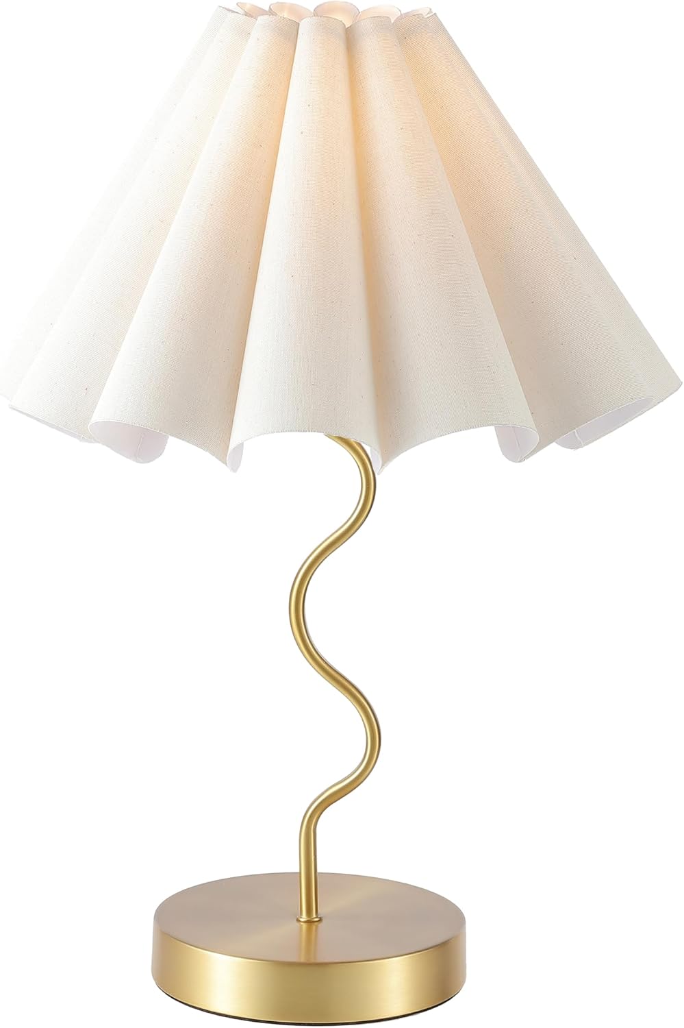 EOEYYOYB Pleated Table Lamp, Table Lamp for Bedroom, Bedside Lamps for Nights...
