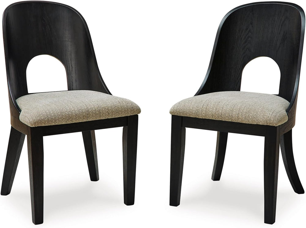 Signature Design by Ashley Rowanbeck Contemporary Armless Herringbone Upholst...