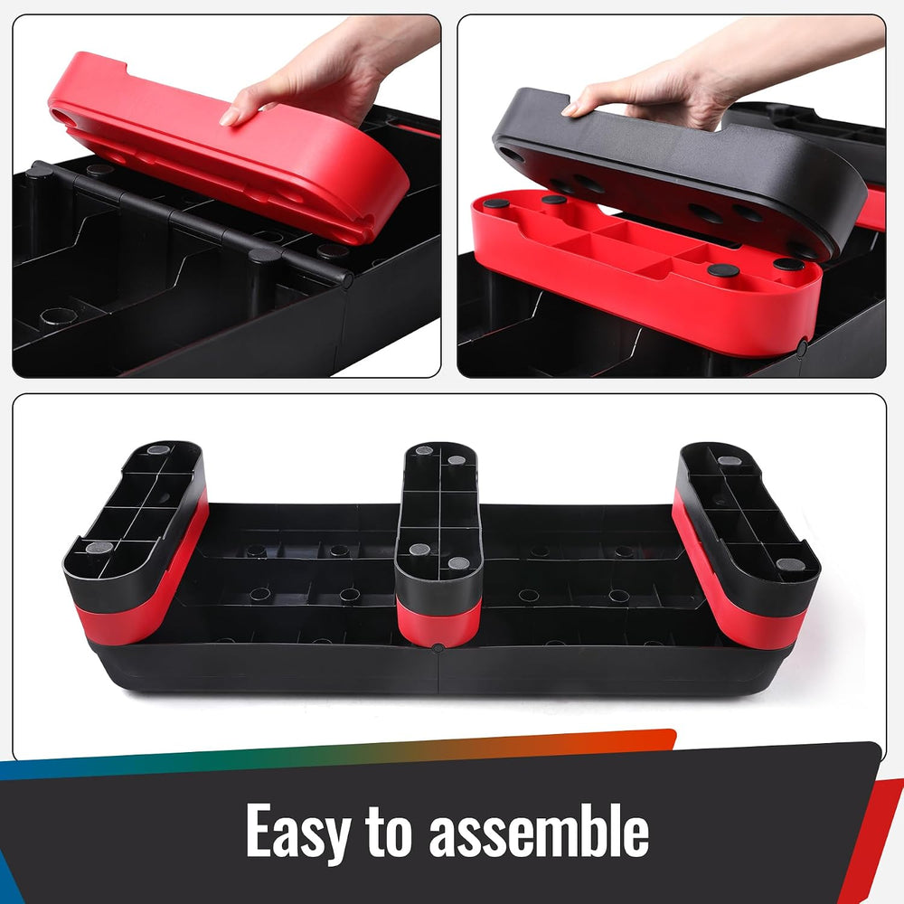 33.5" Foldable Aerobic Step Platform for Home Workout, 3 Heights