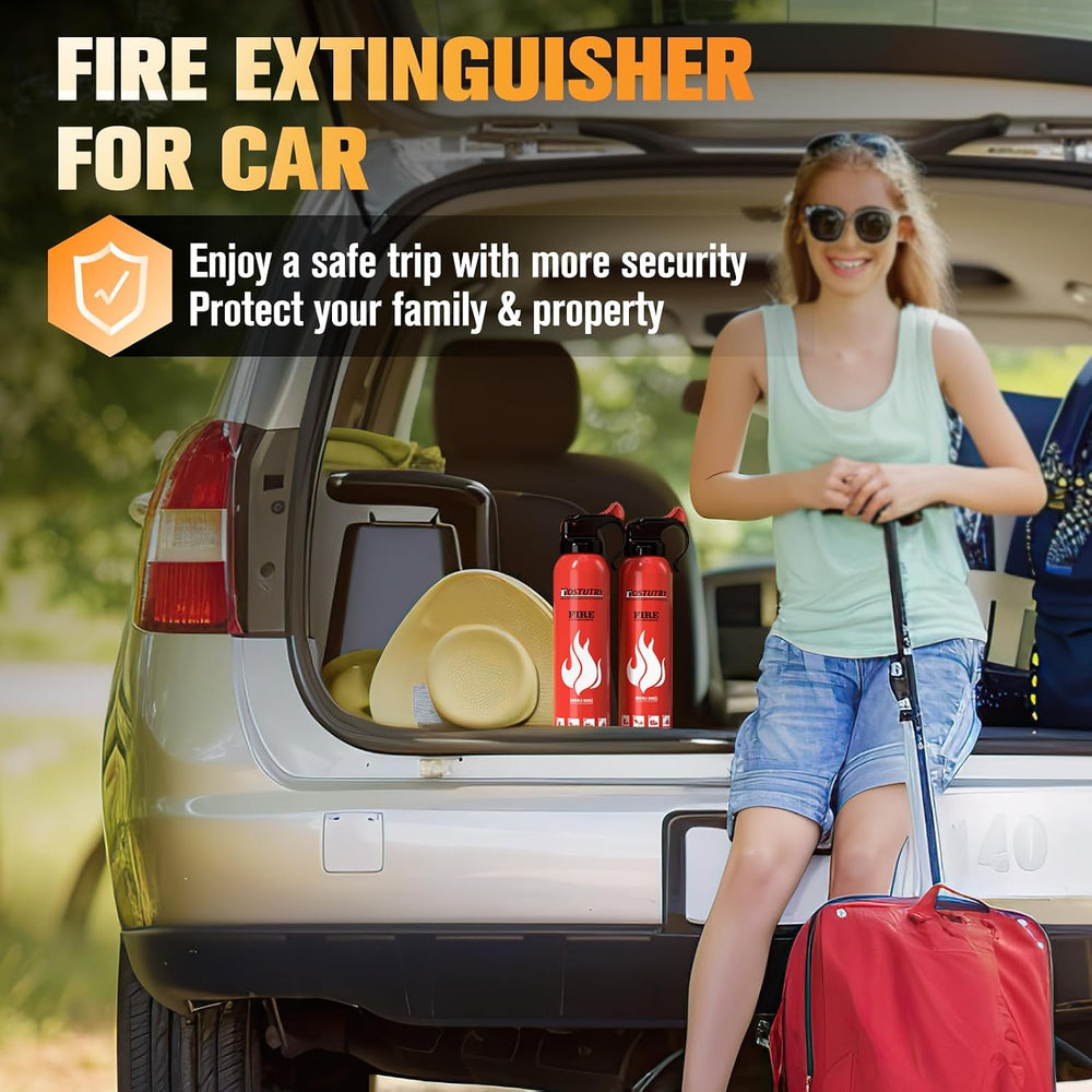 Upgraded 8-IN-1 Fire Extinguisher for Home Vehicle Car Kitchen Boat, Small Fi...