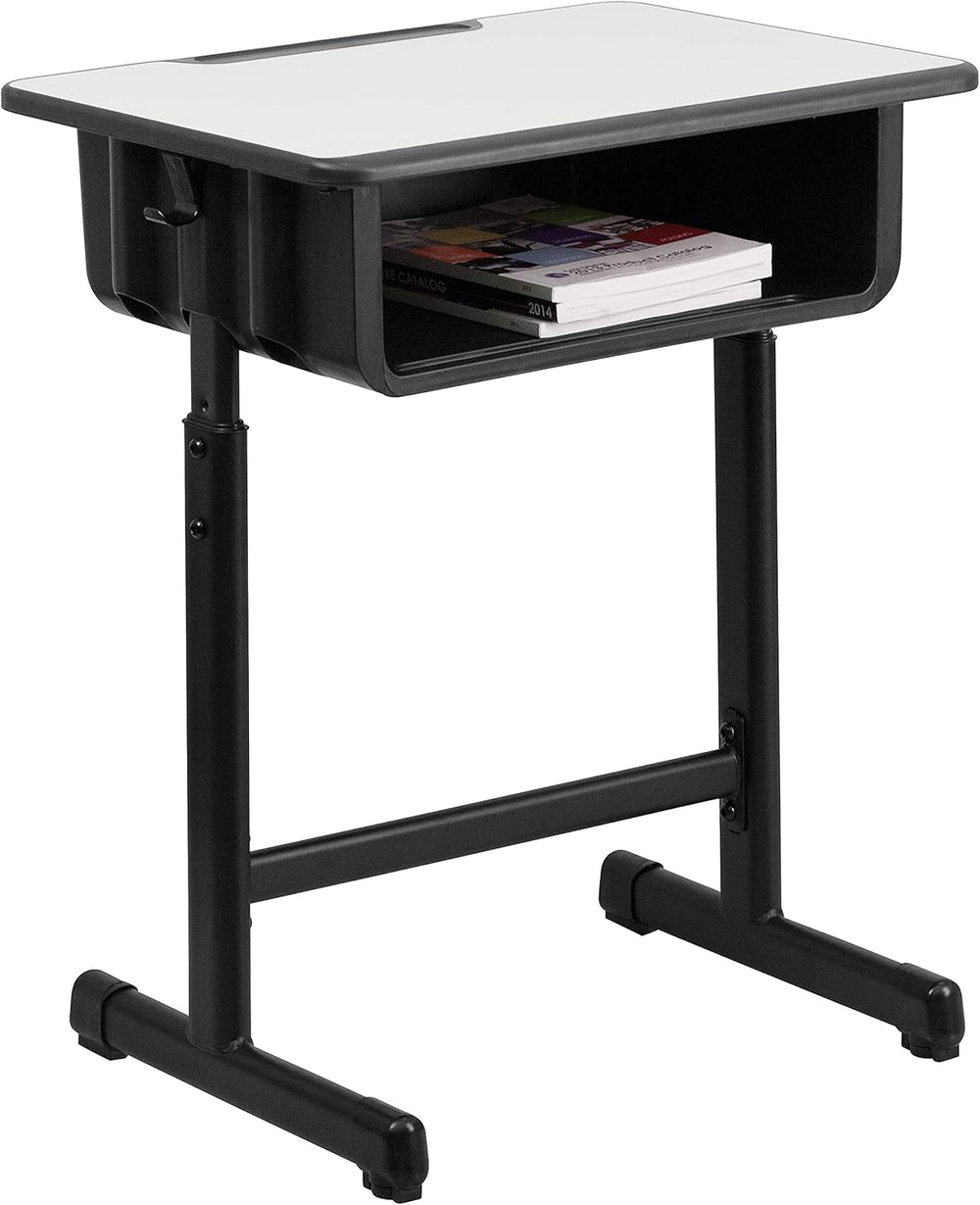 Flash Furniture Billie Open Front Student Desk for Classrooms or Remote Learn...