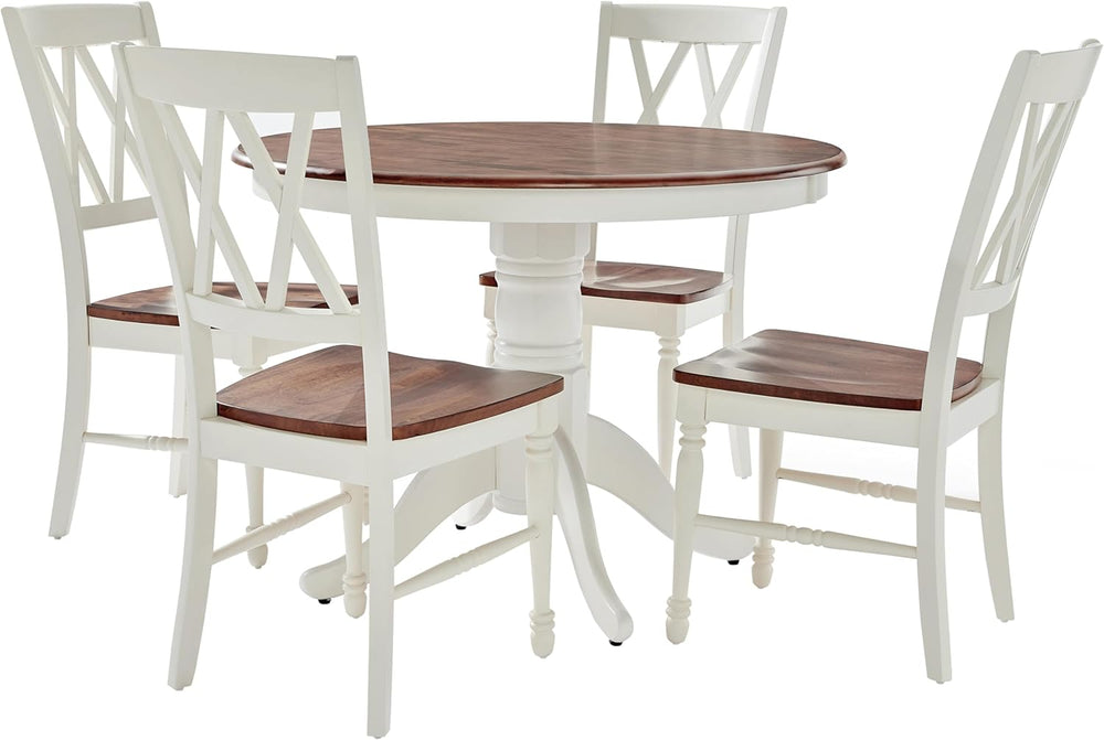 Crosley Furniture Shelby 5-Piece Round Dining Set