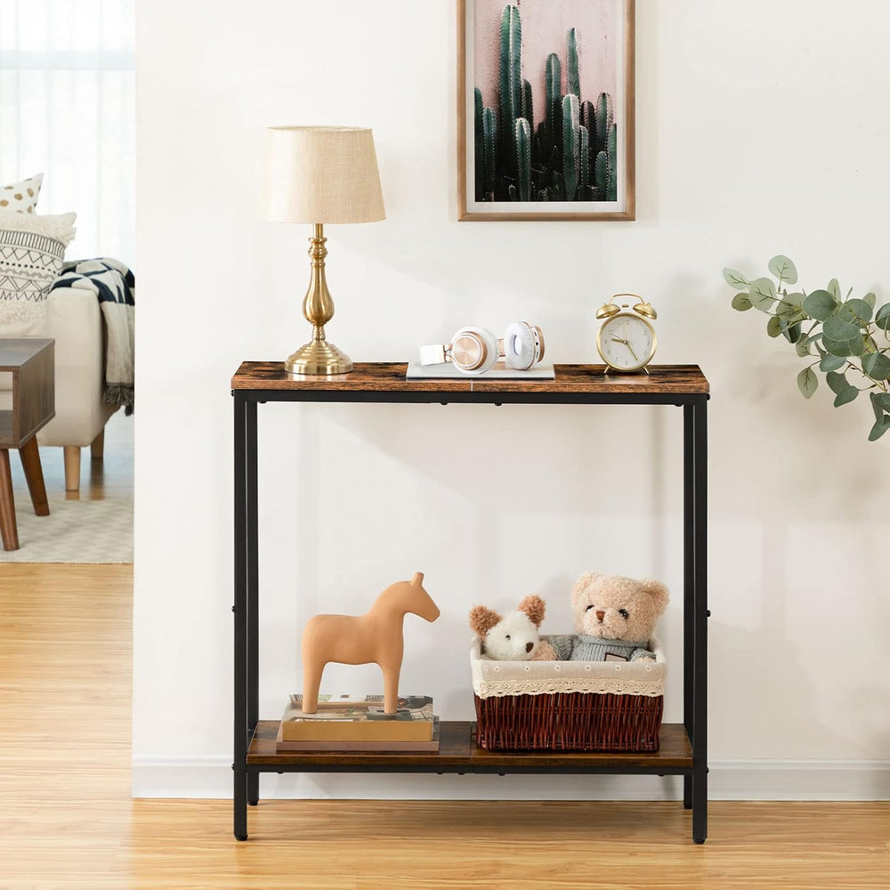 HOOBRO 29.5" L Narrow Console Table, 8.7" D Small Entryway Table | ...