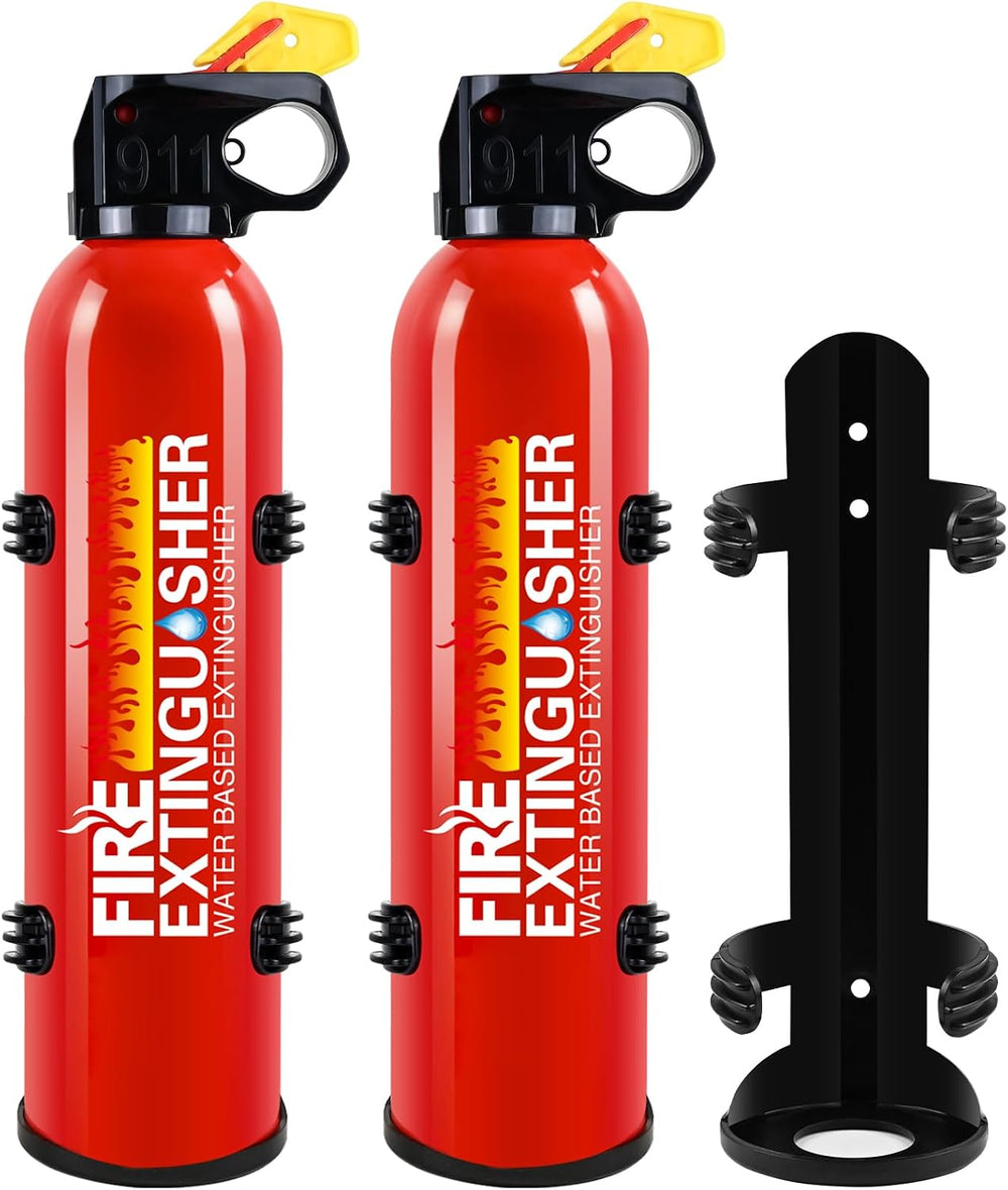 Fire Extinguisher for Home, 2 Pack Car Fire Extinguishers with Mount