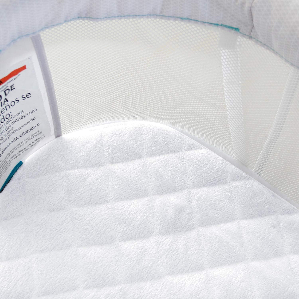 Bassinet Mattress Pad Cover Compatible with Halo BassiNest Swivel Sleeper, 4 ...