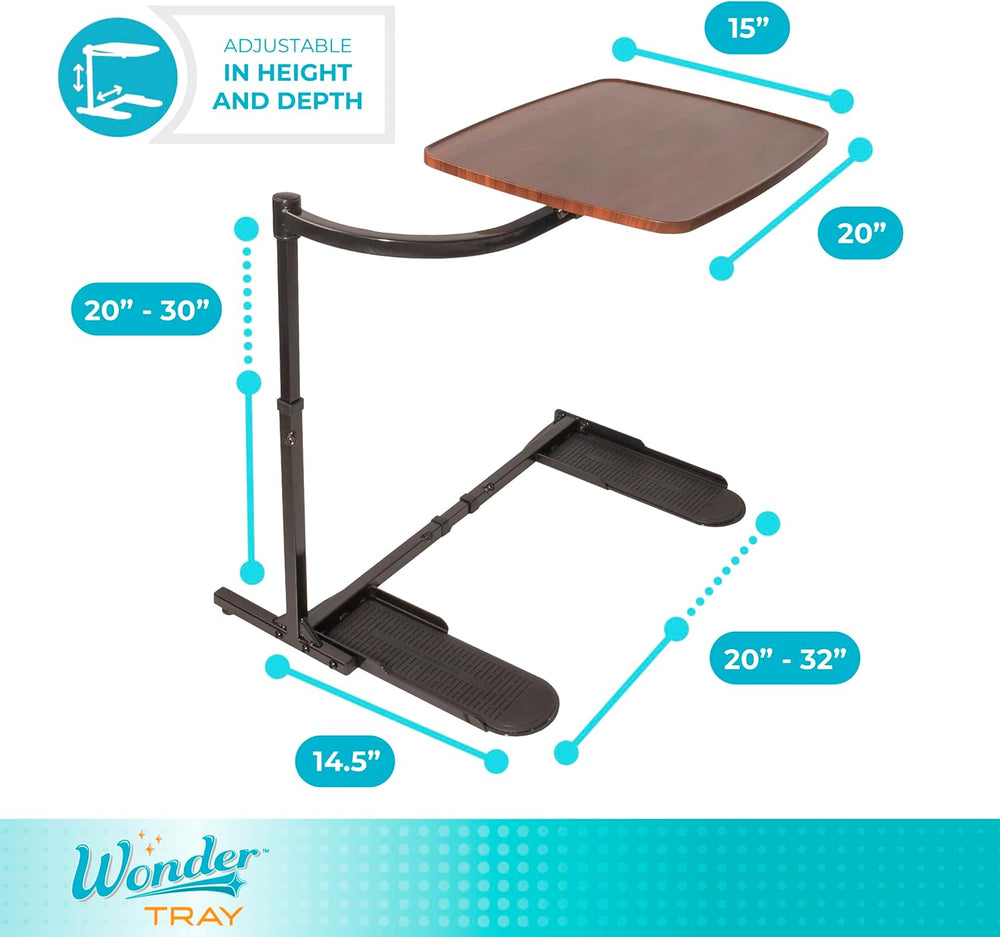 Stander Wonder Tray, Adjustable Swivel Table, Large Laptop Stand, Couch Desk,...