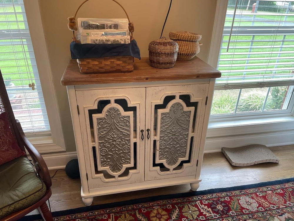 Accent Cabinet with Doors, Entryway Storage Buffet Cabinets