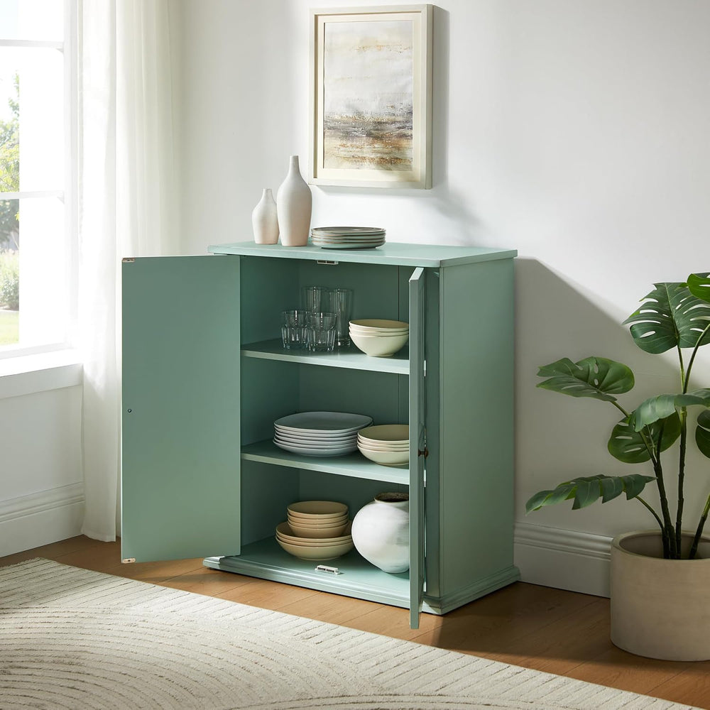 Crosley Furniture Holbrook Traditional Stackable Kitchen Storage Pantry, Acce...