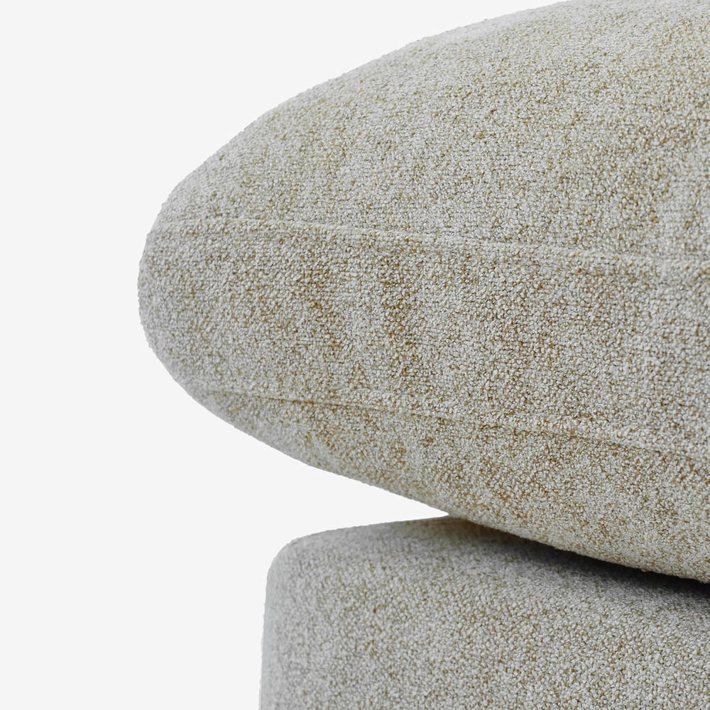 JACH Storage Ottoman for Living Room, Cushion Cover Removable, Minimalist Foo...