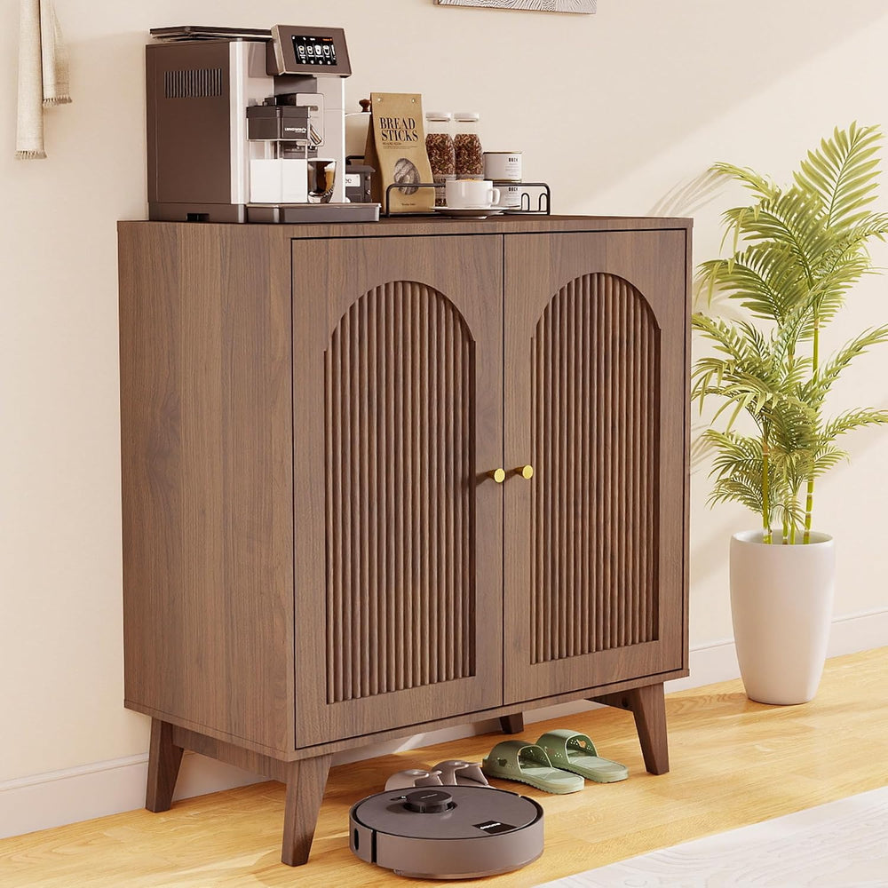 Sideboard Buffet Cabinet with Storage, Modern Accent Cabinet with Adjustable ...