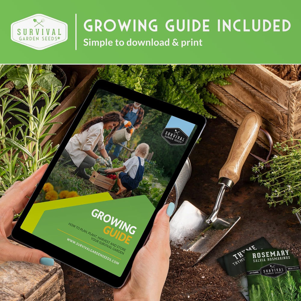 Farmer Seed Vault – 100 Packs of Seed for Heirloom Vegetable Gardens