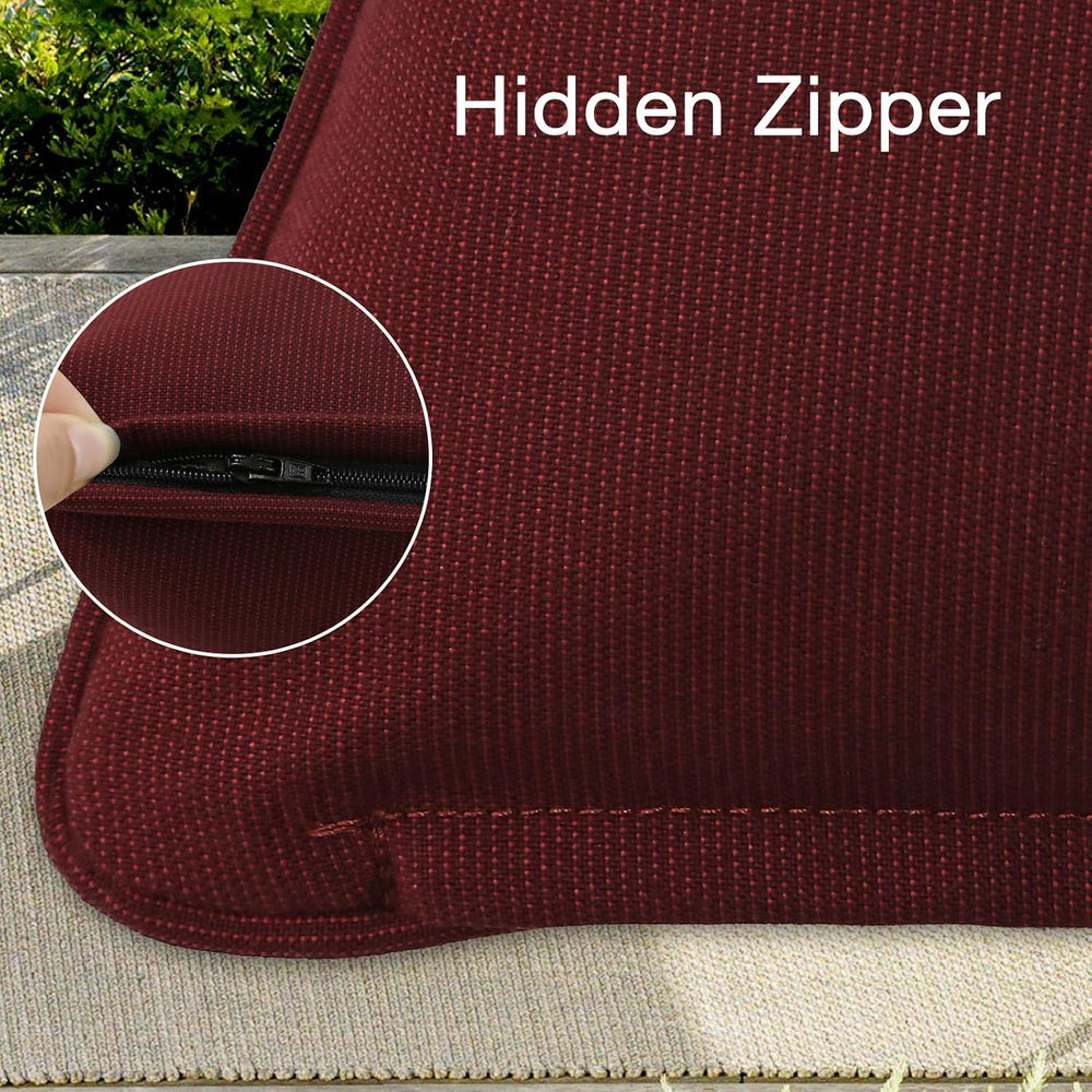 Unimatta Sunbrella Decorative Outdoor Water Repellent Throw Pillows with Inse...