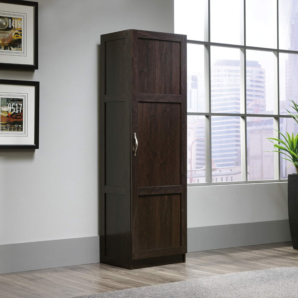 Sauder Miscellaneous Storage Storage Cabinet/ Pantry cabinets, Cinnamon Cherr...