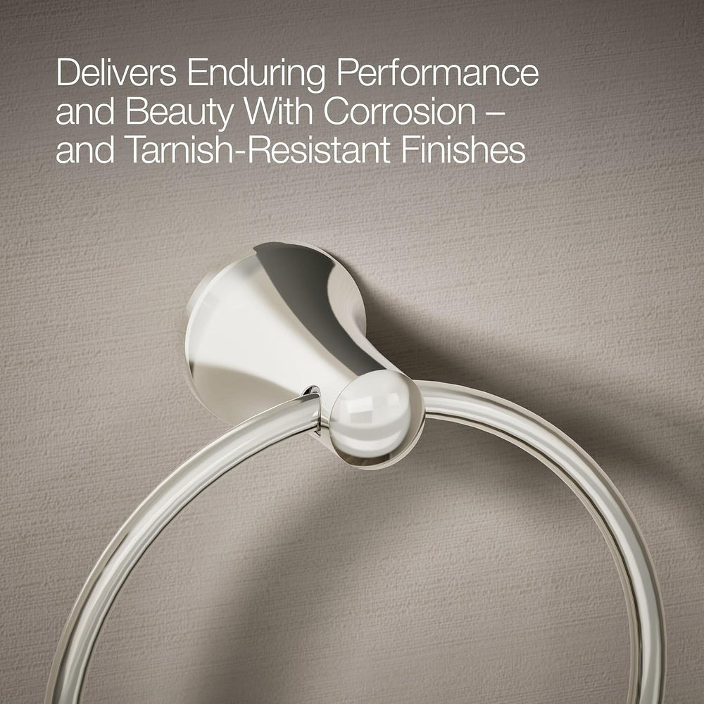 Kohler K-21955-BN Kohler K-21955 Tempered 6-7/8" Wall Mounted Towel Ring