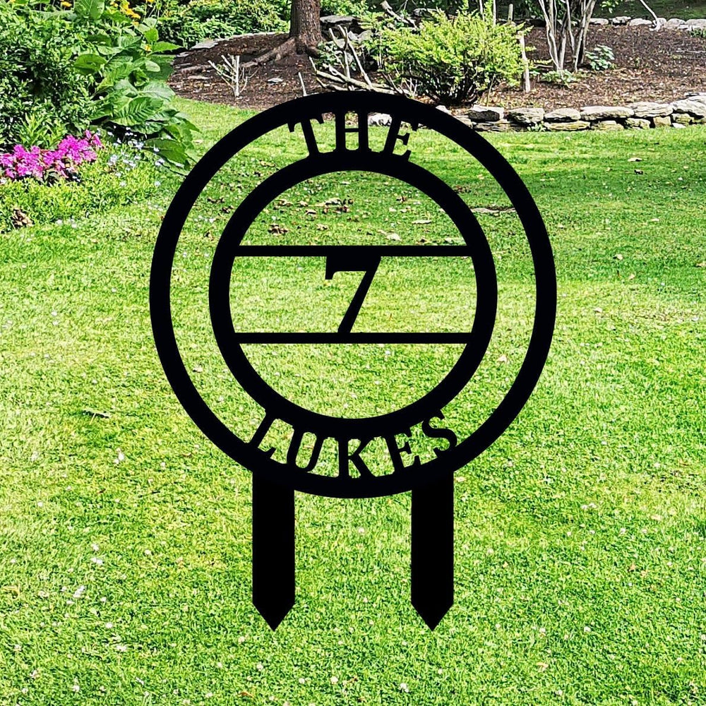 Address Garden Flag Personalized House Numbers Street Sign Mailbox New Home (...