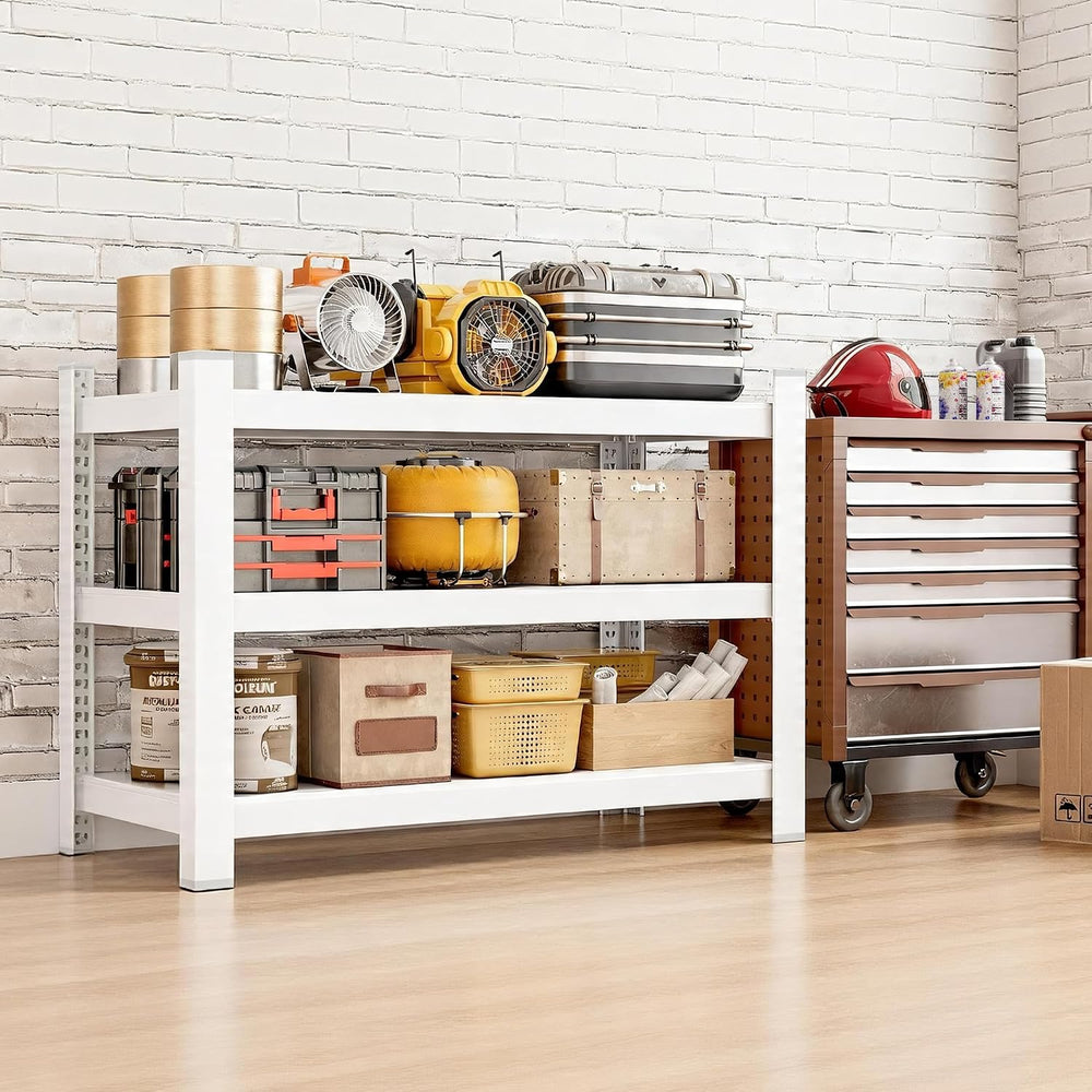 Wanfu Garage Shelving, 36" H x 36" W x 16" D Metal Storage She...