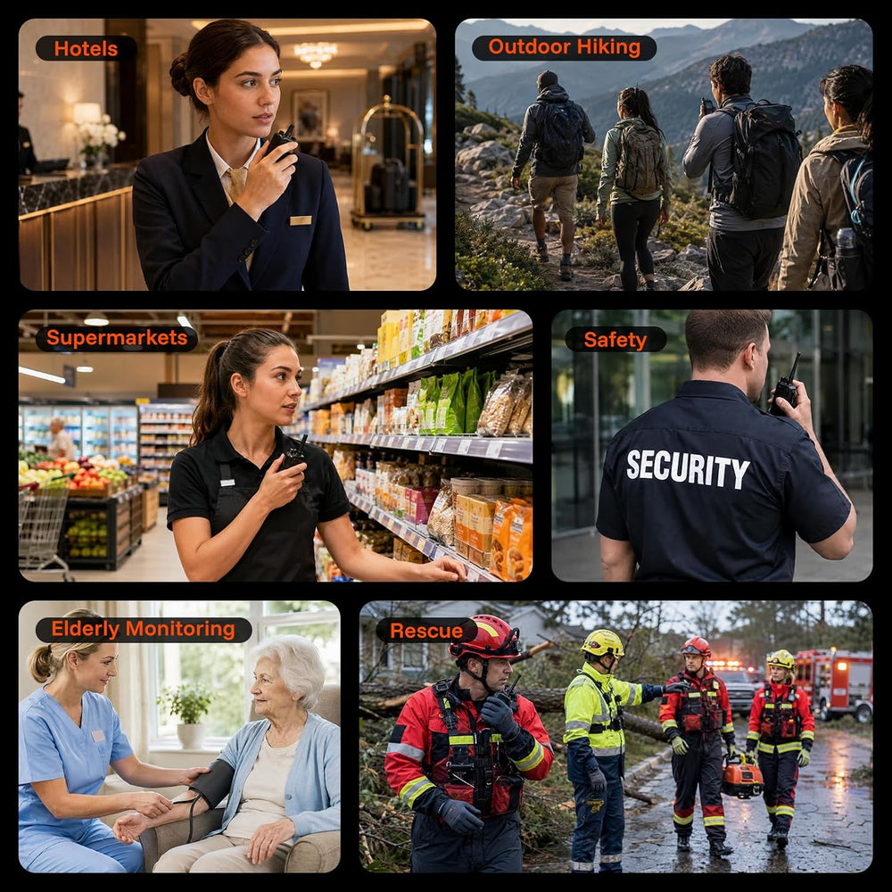 Lifetime Free Walkie Talkies Long Range 4G LTE Radios Global PoC Radios