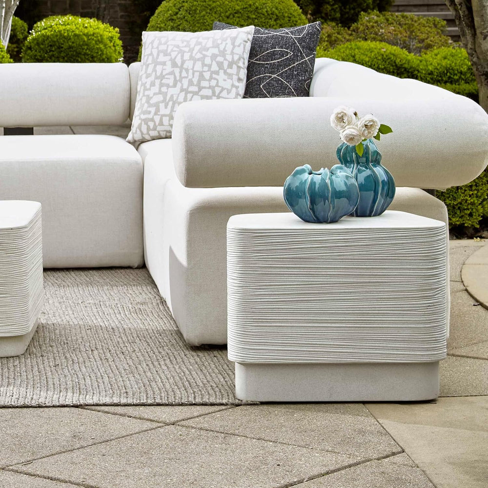 Saltwater Side Table, White