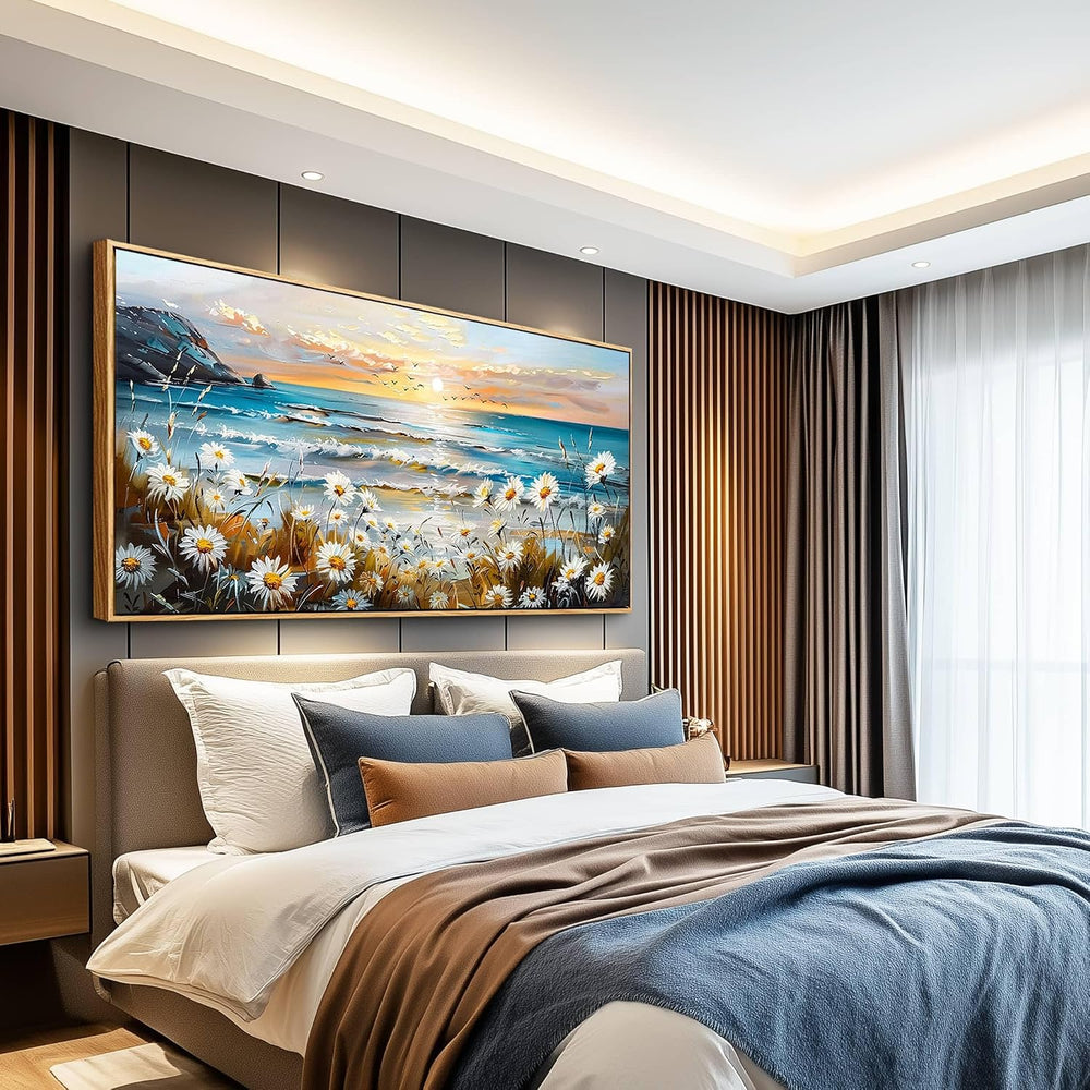 PHAOHUAXM Canvas Wall Art For Living Room Farmhouse Bedroom Wall Decor For Re...