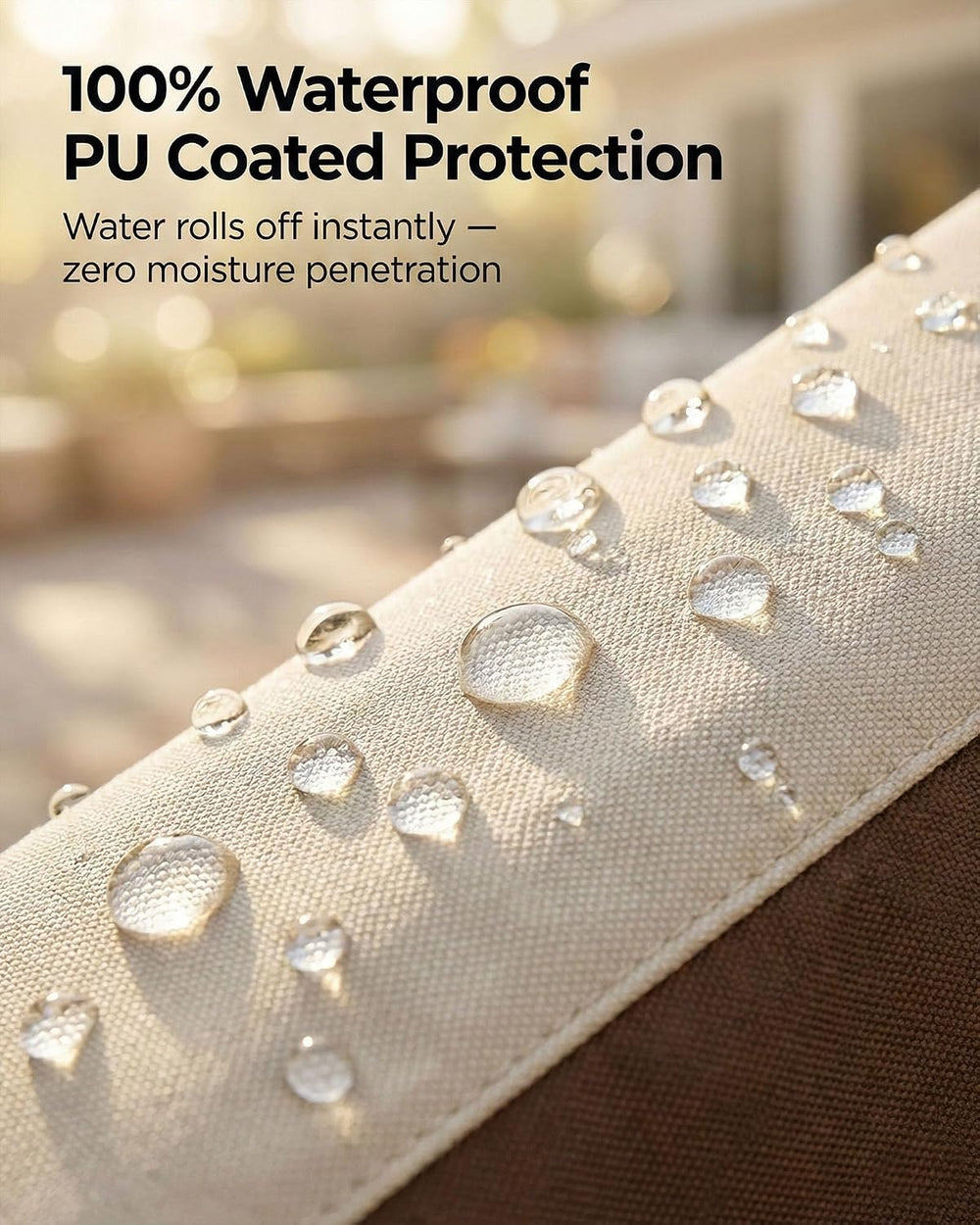 4-Piece Patio Furniture Cover Set, Waterproof Outdoor Furniture Covers for 3-...