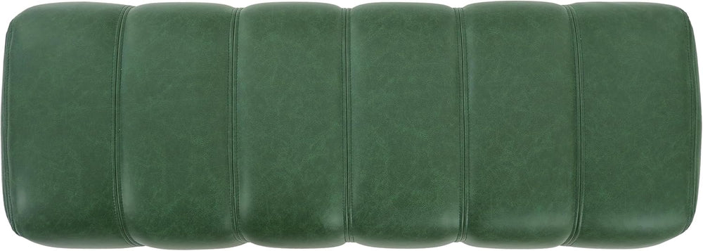 Christopher Knight Home Lamie 49.13" Faux Leather Upholstered Dining Ben...