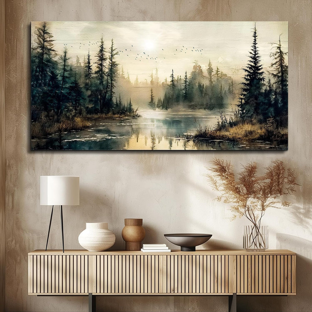 FUHAIHUA Canvas Wall Art For Living Room Large Wall Decor For Office Modern B...