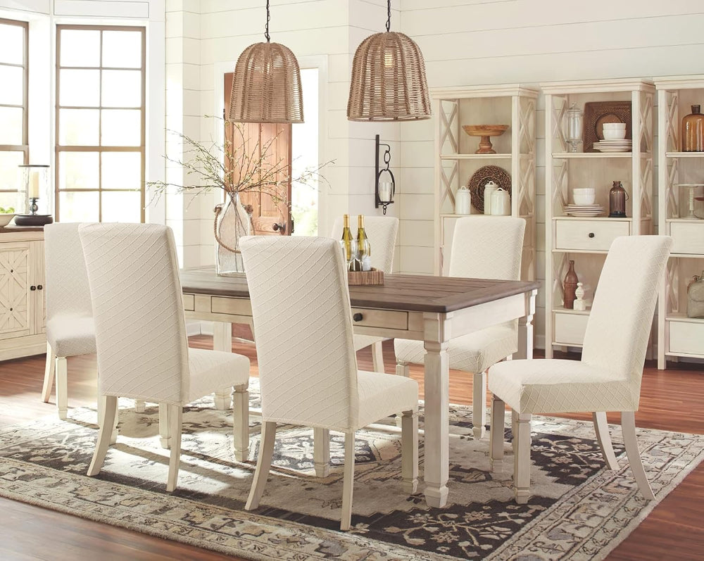 Fuloon Waterproof Dining Chair Covers, Parsons Chair Slipcover, Super Fit Str...
