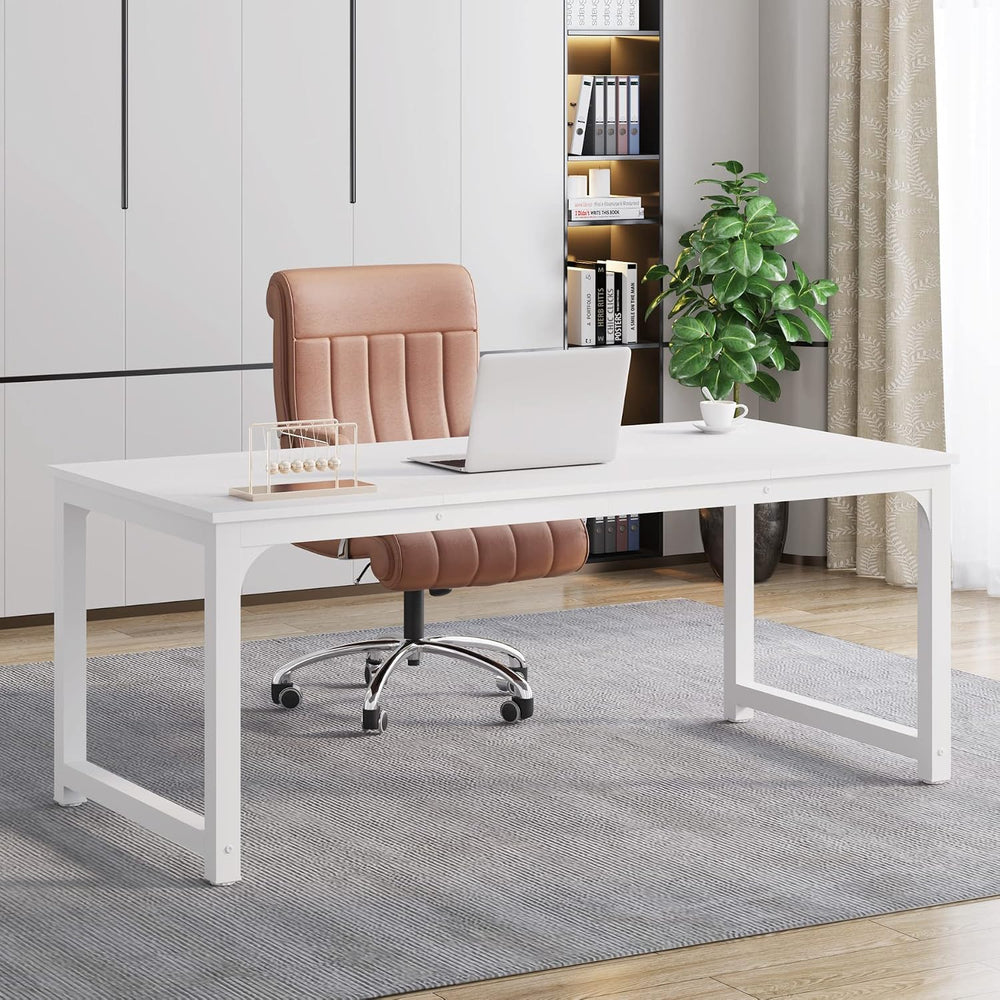 Tribesigns Modern Computer Desk, 63 x 31.5 inch Large Executive Office Desk C...