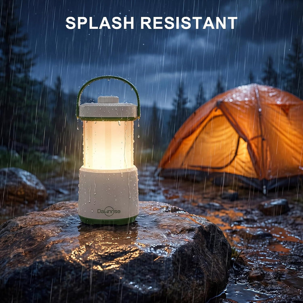 Dawnrise Rechargeable LED Camping Lantern, 5-in-1 Tent Light with 750Lm