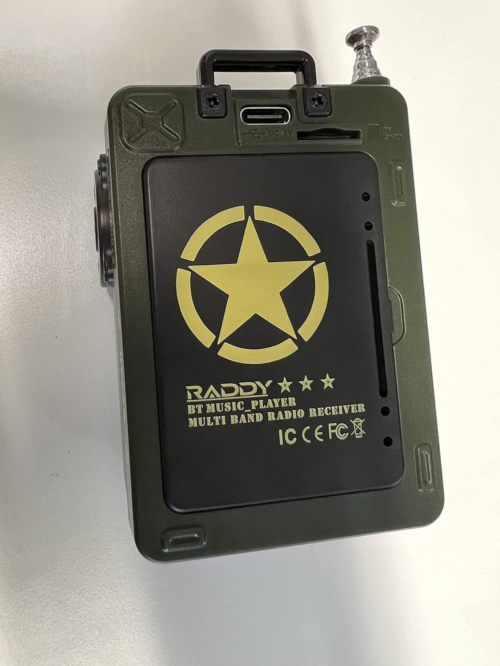 Raddy RF750 Portable Shortwave Radio AM/FM/SW/WB Receiver with NOAA Alerts - ...