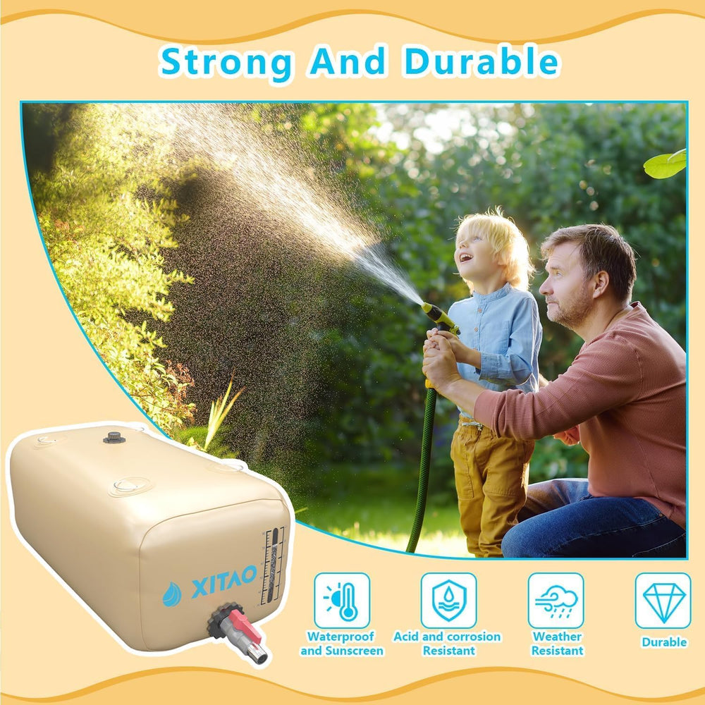 XITAO Water Bladder Storage Containers, Water Tank Foldable Portable Water St...