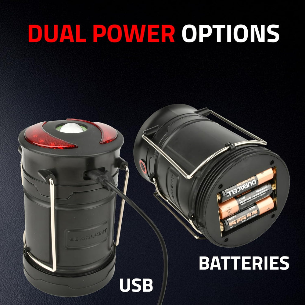 GearLight Rechargeable Camping Lantern - 2 Portable LED Lanterns with Magneti...