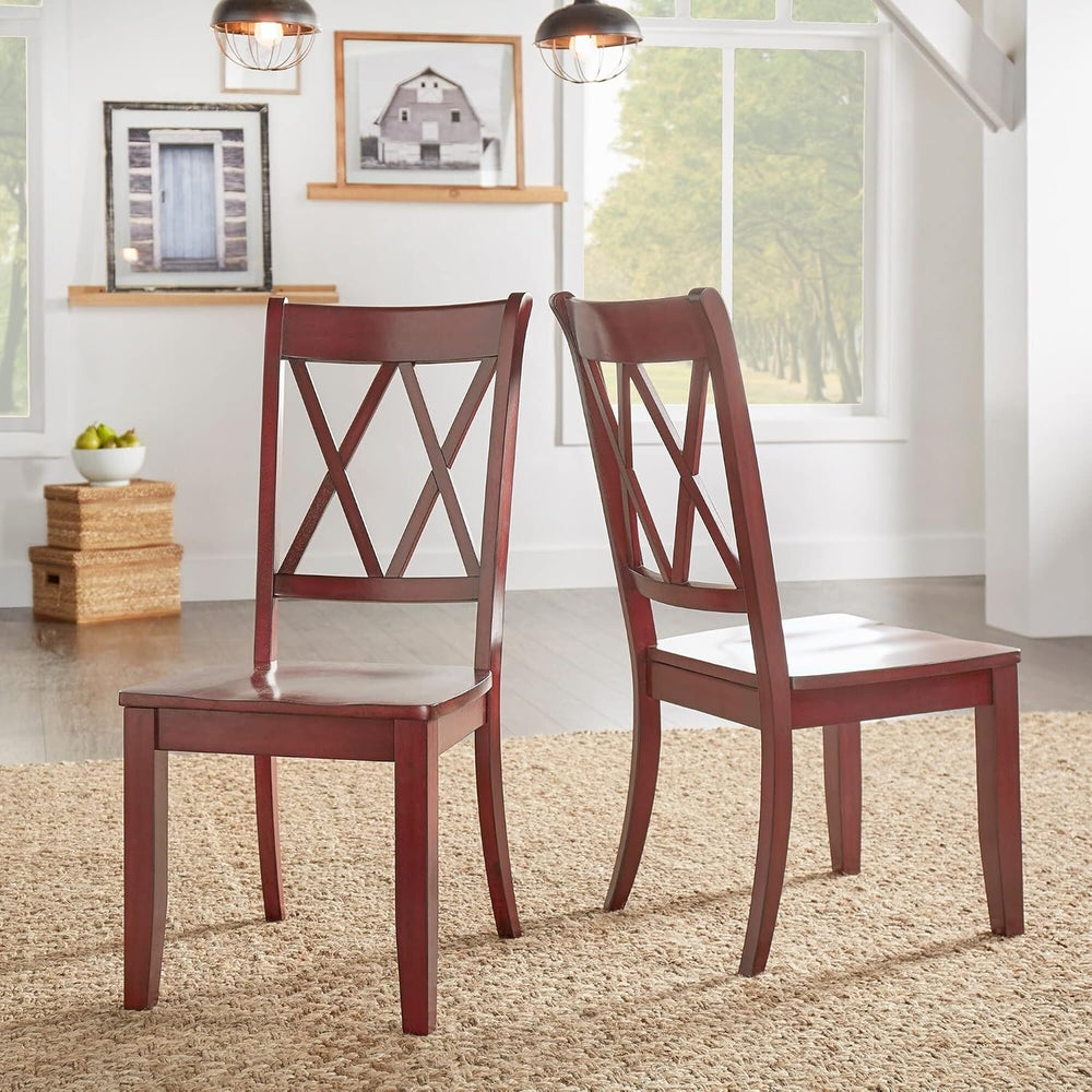 Inspire Q Eleanor X Back Wood Dining Chair (Set of 2) by Classic Dining Chair...